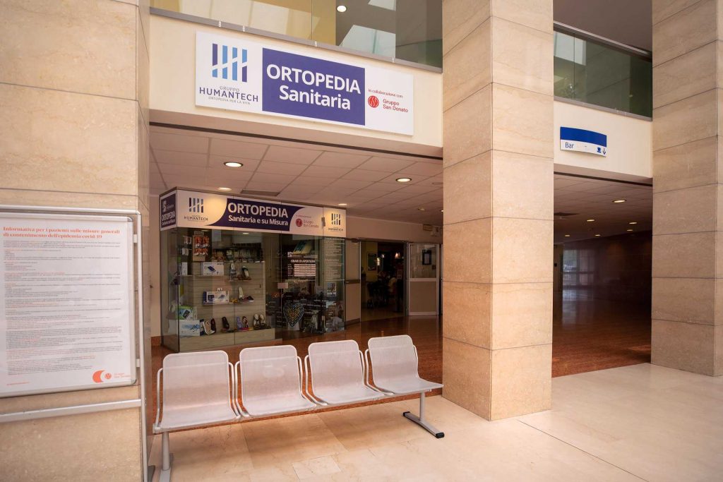 immagine ortopedia humantech san donato milanese