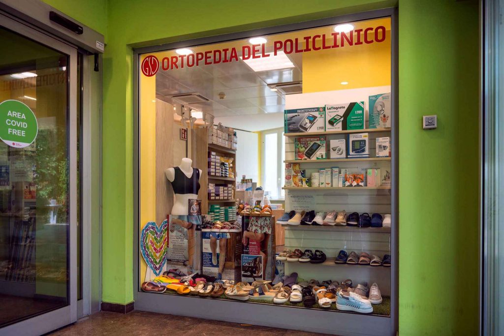 immagine ortopedia e parafarmacia del policlinico zingonia